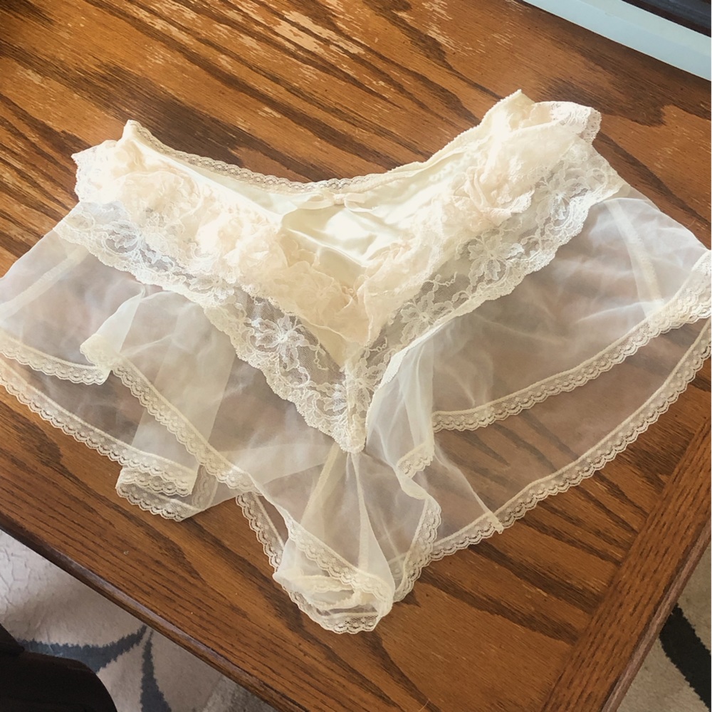 Vintage lace panties